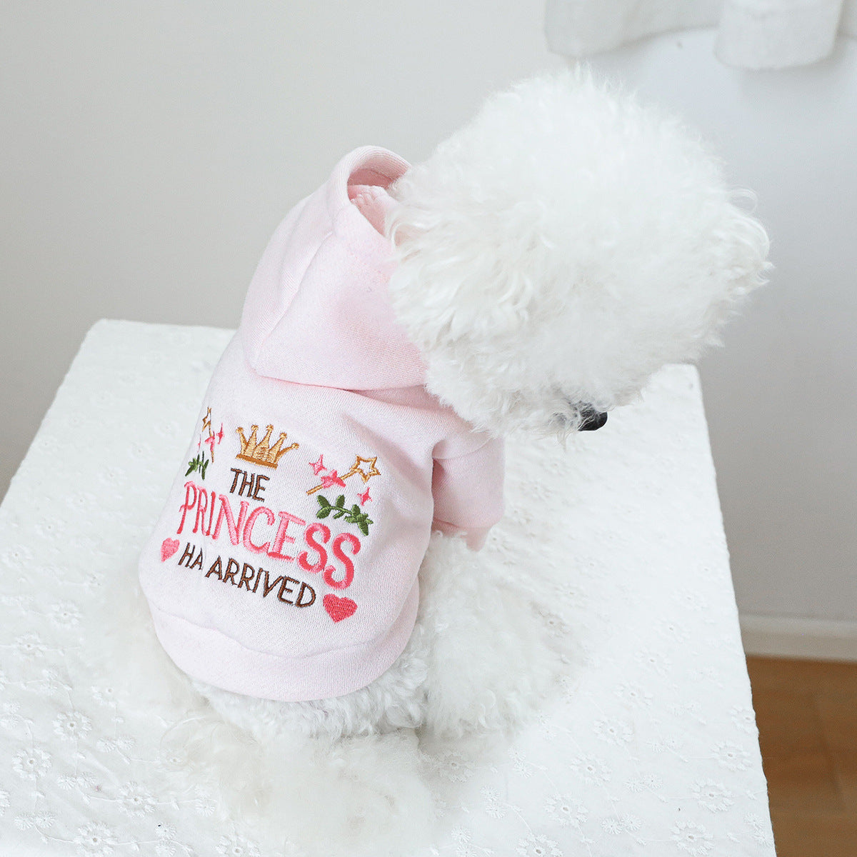 Pet Clothes Dog Cat Clothes Hooded Little Princess Sweater Purrfect Pawz