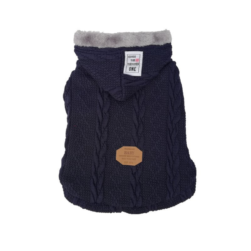 Plush Pet Clothes Soft And Comfortable Thick Warm Dog Clothes Purrfect Pawz