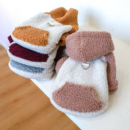 Lamb Fleece Traction Sweater Pet Clothes Purrfect Pawz