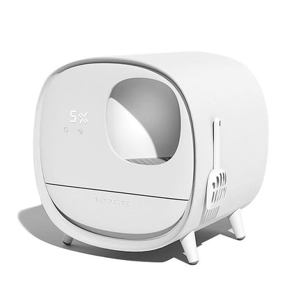 Smart Litter Box Extra Large Deodorant And Spatter Proof Purrfect Pawz