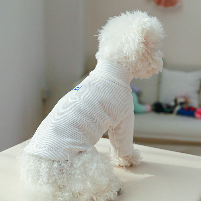 Autumn And Winter Comfortable Home Letter Dog Clothes Purrfect Pawz