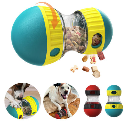 Food Dispensing Dog Toy Tumbler Leaky Food Ball Puzzle Toys Interactive Slowly Feeding Protect Stomach Increase Intelligence Pets Toy Pet Products Purrfect Pawz