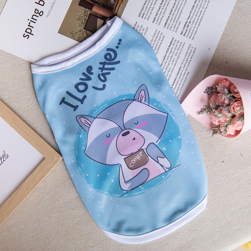 Small Dog Clothes Summer Thin Breathable Bichon Teddy Small Dog Summer Vest Rabbit Cat Purrfect Pawz