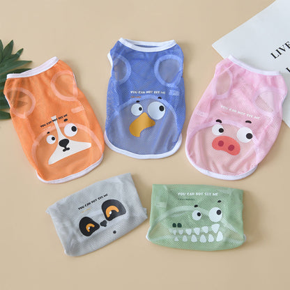 Dog Clothes Spring And Summer Cool Mesh Vest Purrfect Pawz