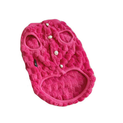 Pet Fashionable Coat Cat Dog Clothes Bullfight Corgi Warm Plush Vest Purrfect Pawz