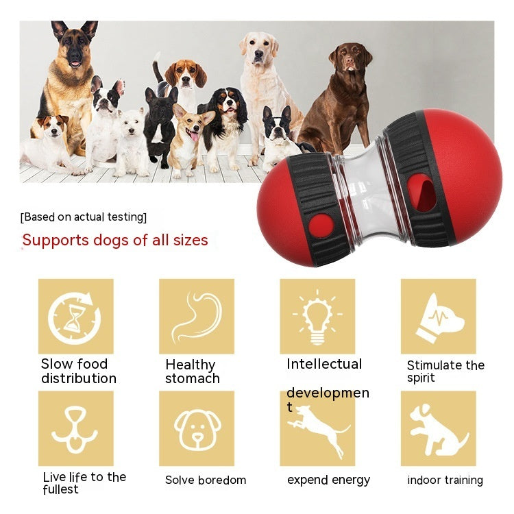 Food Dispensing Dog Toy Tumbler Leaky Food Ball Puzzle Toys Interactive Slowly Feeding Protect Stomach Increase Intelligence Pets Toy Pet Products Purrfect Pawz