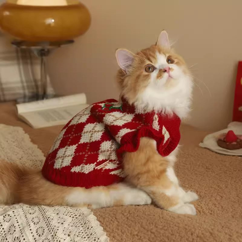 Cat Clothes Cute Pet Autumn And Winter Purrfect Pawz