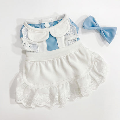 Maid Pet Lace Dress Dog Cat Small Dog Clothes Purrfect Pawz
