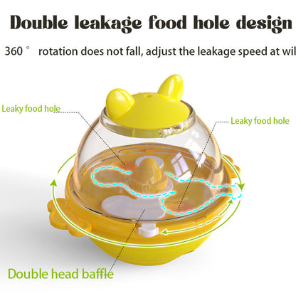 Dog Treat Balls Slow Feeder ToysDog & Cat Treat Dispenser Puzzle Toys  Active Rolling Balls For Medium&Large Dog Breeds  Interactive Squeaky Mental Stimulation Purrfect Pawz