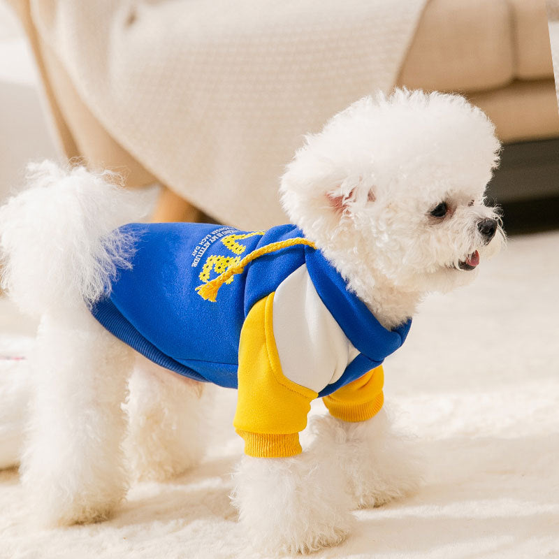 Autumn And Winter Hooded Pet Clothing Trendy Cool Sweater Purrfect Pawz