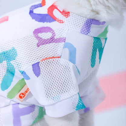 Cat Clothes Anti Hair Loss Cute VestBlue Purrfect Pawz
