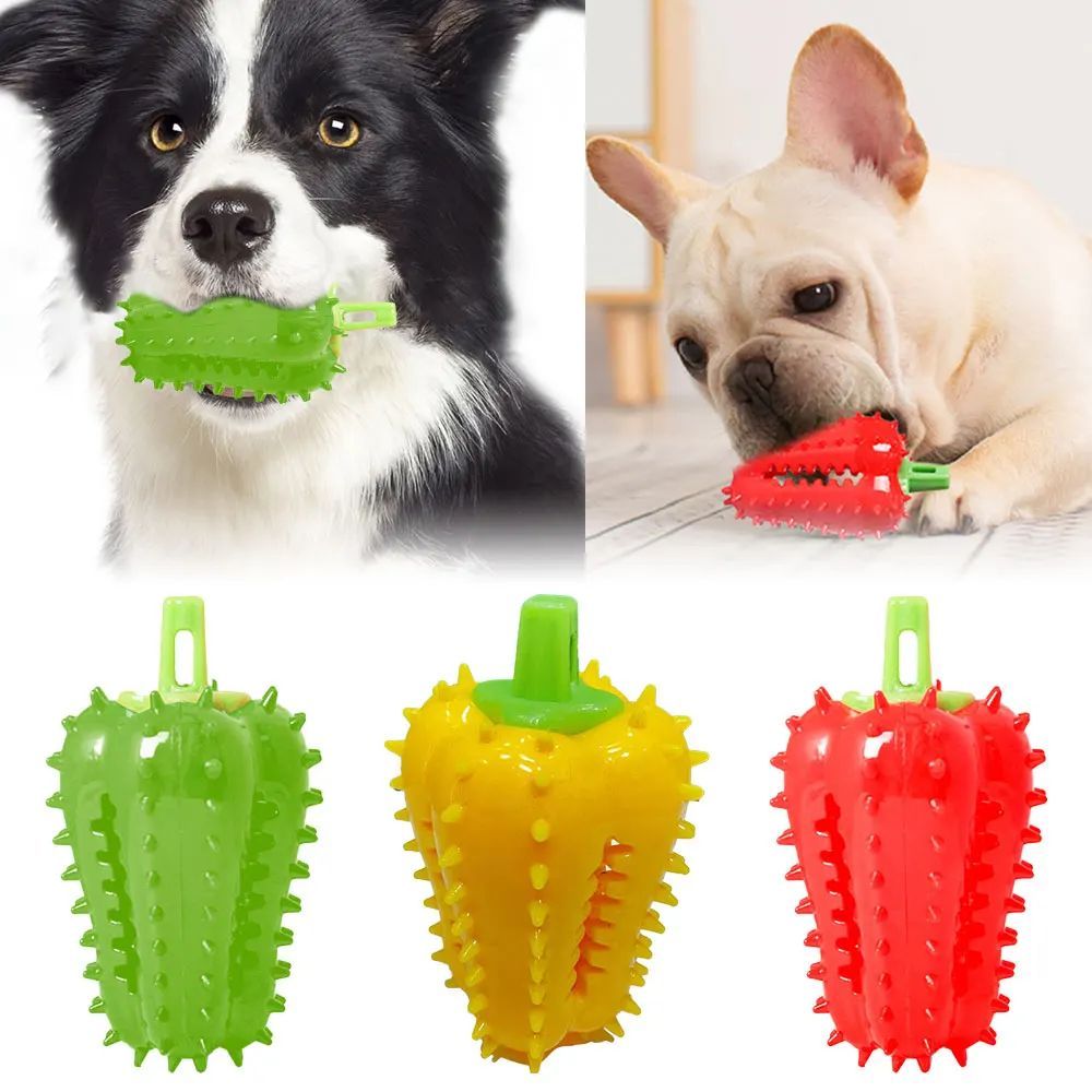 Interactive Dog Teething Chili Chewers Toy Interactive Toys Dog Toys Purrfect Pawz