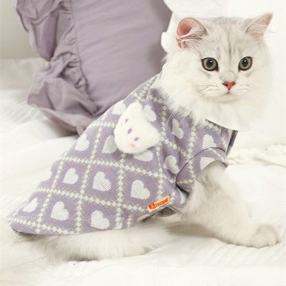 Anti-lint Summer Thin Cat Clothes Purrfect Pawz