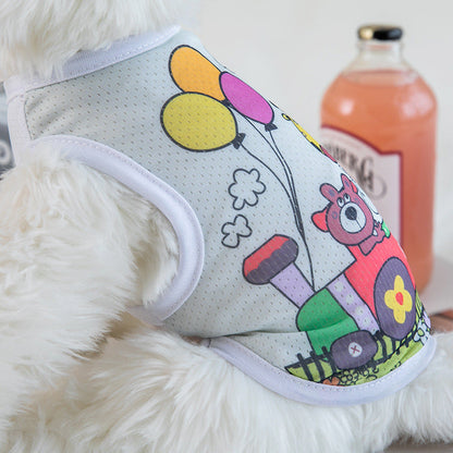 Dog Clothes Summer Clothes Thin Style French Fighting Corgiba Purrfect Pawz