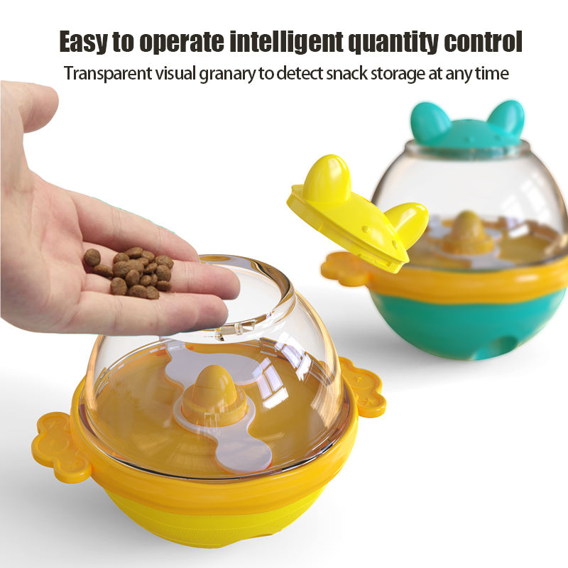 Dog Treat Balls Slow Feeder ToysDog & Cat Treat Dispenser Puzzle Toys  Active Rolling Balls For Medium&Large Dog Breeds  Interactive Squeaky Mental Stimulation Purrfect Pawz