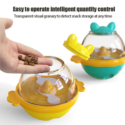Dog Treat Balls Slow Feeder ToysDog & Cat Treat Dispenser Puzzle Toys  Active Rolling Balls For Medium&Large Dog Breeds  Interactive Squeaky Mental Stimulation Purrfect Pawz