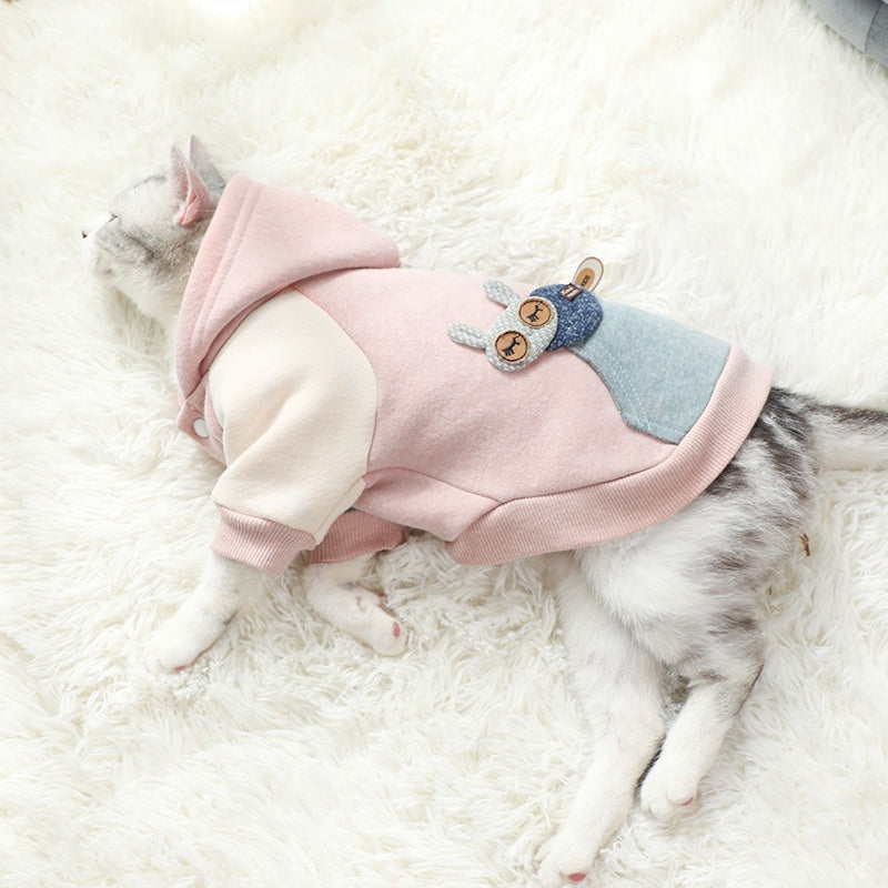 Pet Sweatshirt Clothes Leisure Purrfect Pawz