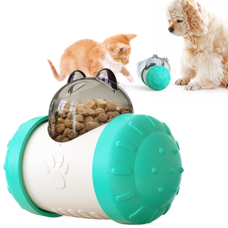 Pets Toys Dog Cat Leaking Food Ball Educational Interactive Toys Swing Bear Slow Food Ball Purrfect Pawz