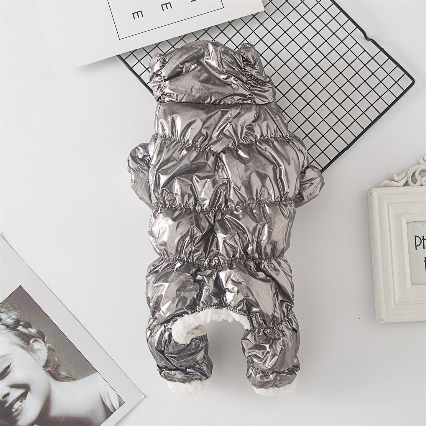 Dog Clothes Autumn And Winter Four-legged Down Cotton-padded Clothes Purrfect Pawz