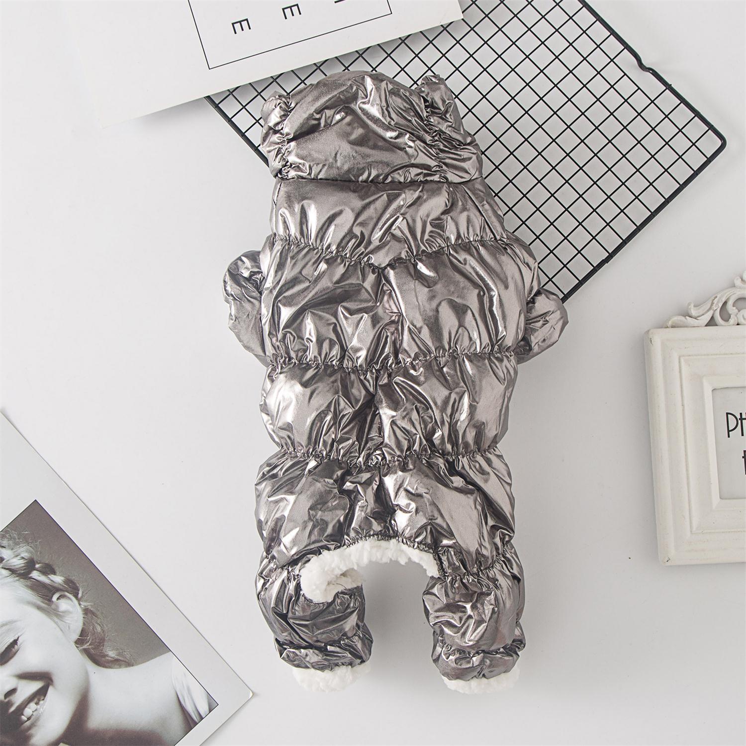 Dog Clothes Autumn And Winter Four-legged Down Cotton-padded Clothes Purrfect Pawz