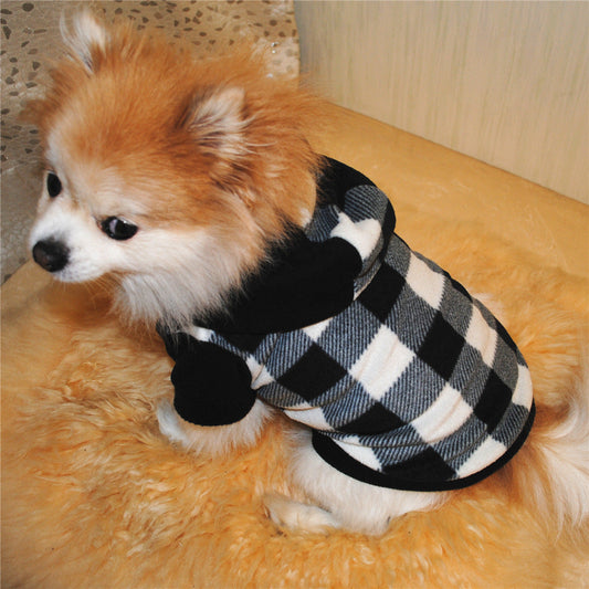 Pet Supplies Dog Winter Hooded Clothing Sweater Purrfect Pawz