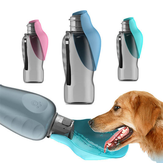 800ml Dogs Water Bottle Portable High Capacity Leakproof Pet Foldable Drinking Bowl Golden Retriever Outdoor Walking Supplies Pet Products Purrfect Pawz