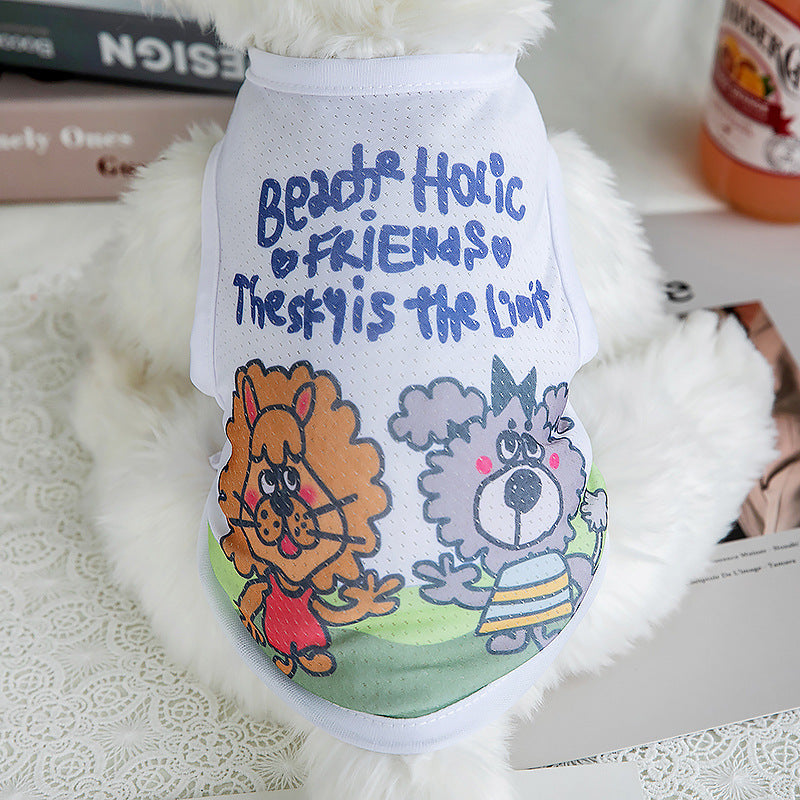 Dog Clothes Summer Clothes Thin Style French Fighting Corgiba Purrfect Pawz