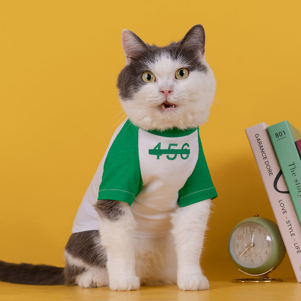 456 Digital Pet Clothes Cat Dog Coat Teddy Small And Medium-sized Dogs Sweater Purrfect Pawz