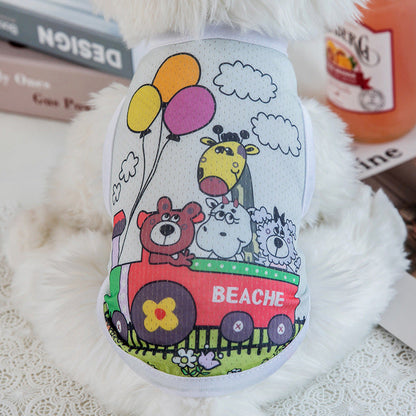 Dog Clothes Summer Clothes Thin Style French Fighting Corgiba Purrfect Pawz