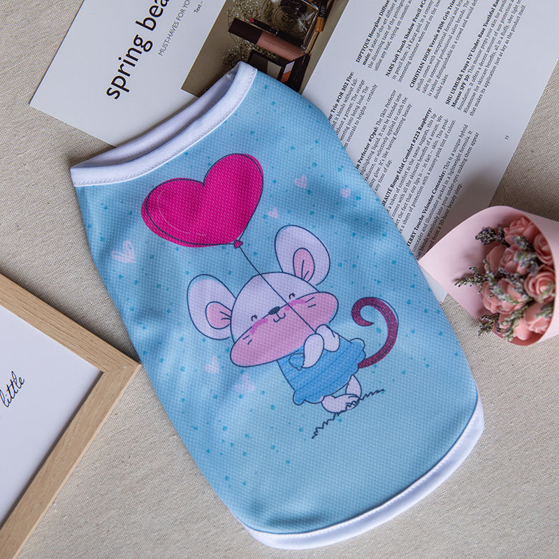 Small Dog Clothes Summer Thin Breathable Bichon Teddy Small Dog Summer Vest Rabbit Cat Purrfect Pawz