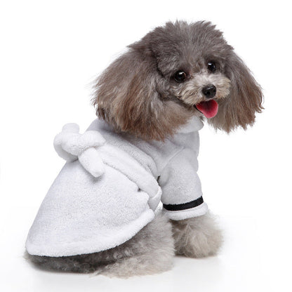 Pet Clothes Hotel Bath Towel Dog Cat Bathrobe Purrfect Pawz