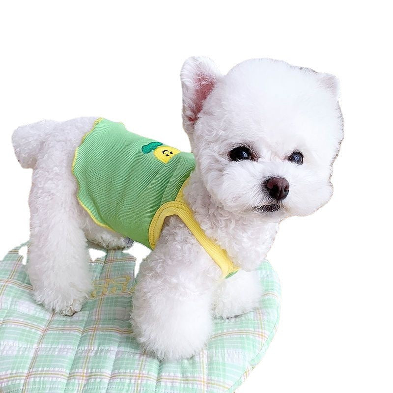 Dog Clothes Summer Thin Summer Clothes Pet Small Dog Purrfect Pawz