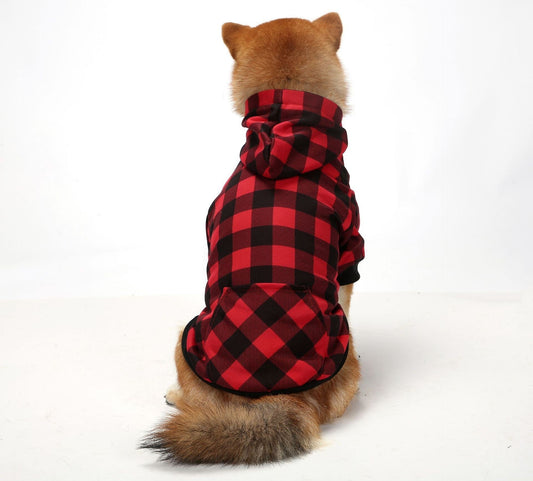 New Christmas Dog Clothes Thickened Purrfect Pawz