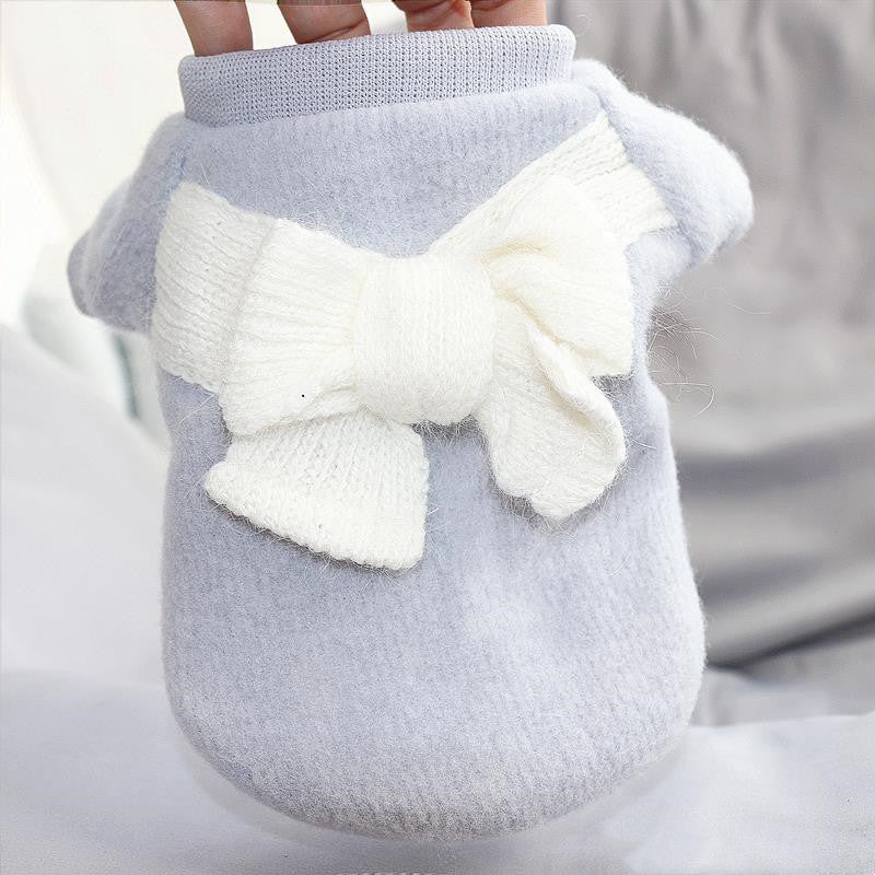 Pet Clothes Teddy Sweater Dog Clothes Bichon Pomeranian Schnauzer VIP Small Dog Cat Clothes Purrfect Pawz