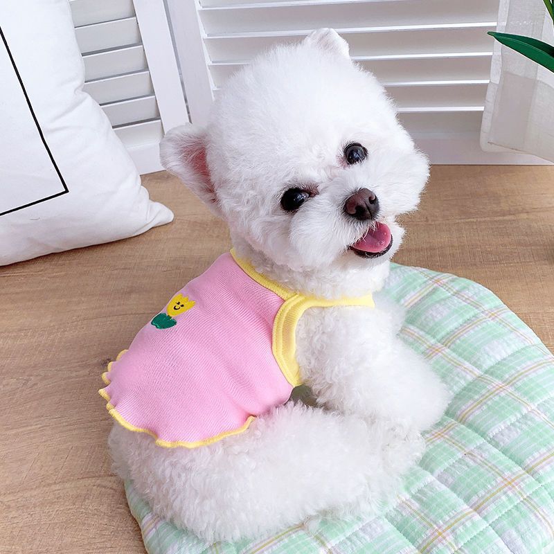 Dog Clothes Summer Thin Summer Clothes Pet Small Dog Purrfect Pawz