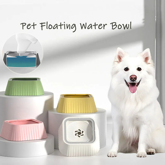 Pets Dog Cat Bowl Floating Bowl Water Drinker Not Wet Mouth Splash Water Portable Dog Bowl Not Sprinkler Pet Drinking Bowl Cup Pet Products Purrfect Pawz