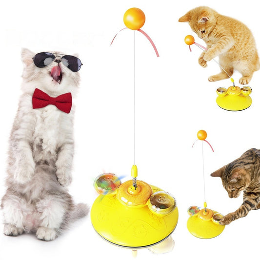 Pet Cat Self-Hi Cat Teaser Relieving Boredom Educational Toys Purrfect Pawz